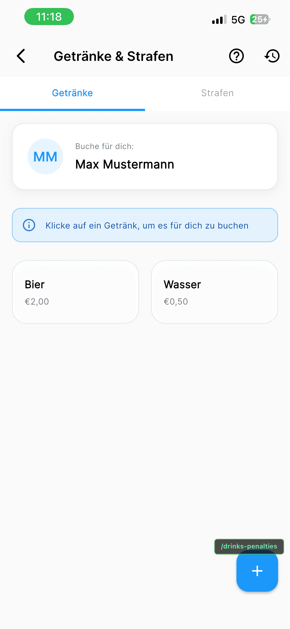 Teamverwaltung App Screenshot - Digitale Mannschaftsverwaltung 5
